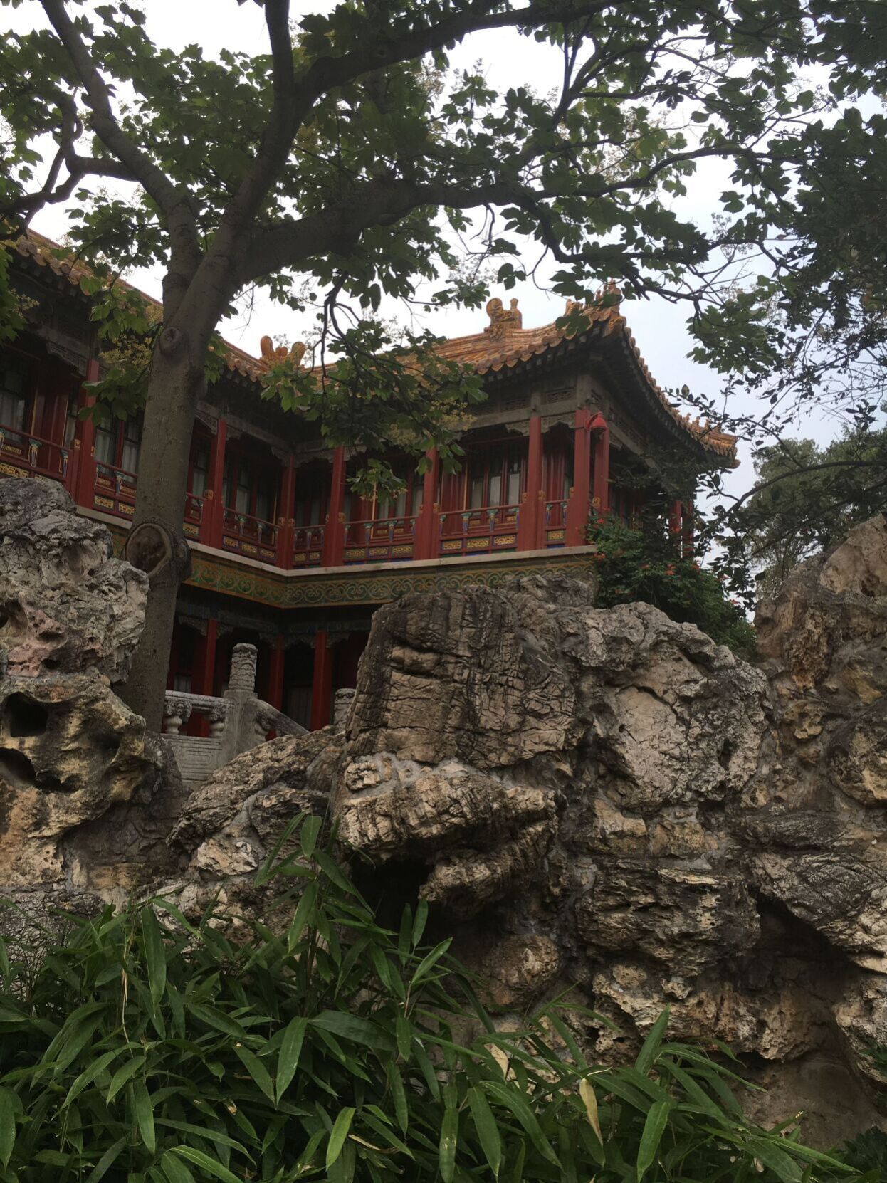 Garden at the Forbidden City